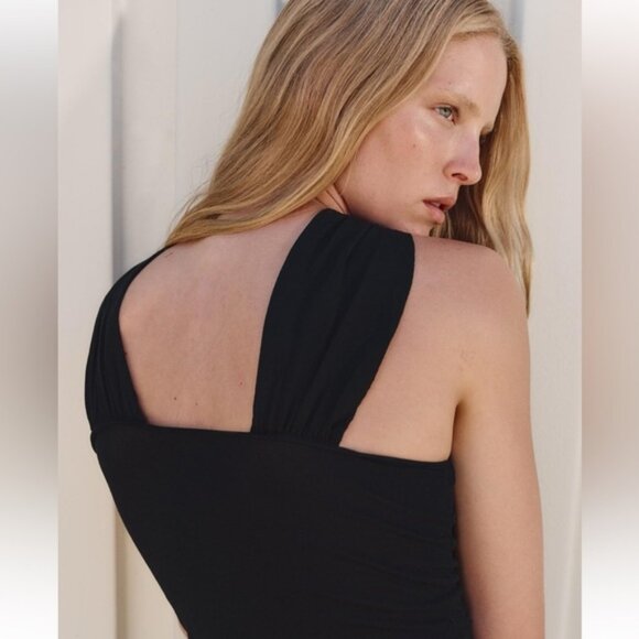 ZARA KNOTTED TOP WITH GOLDEN APPLIQUÉ - Picture 4 of 8